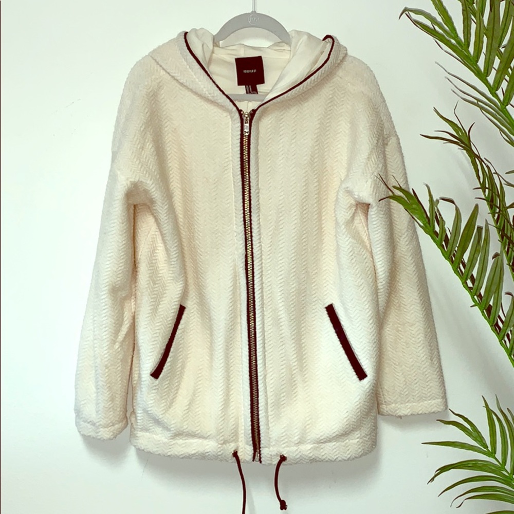 Cream Over-Sized Jacket